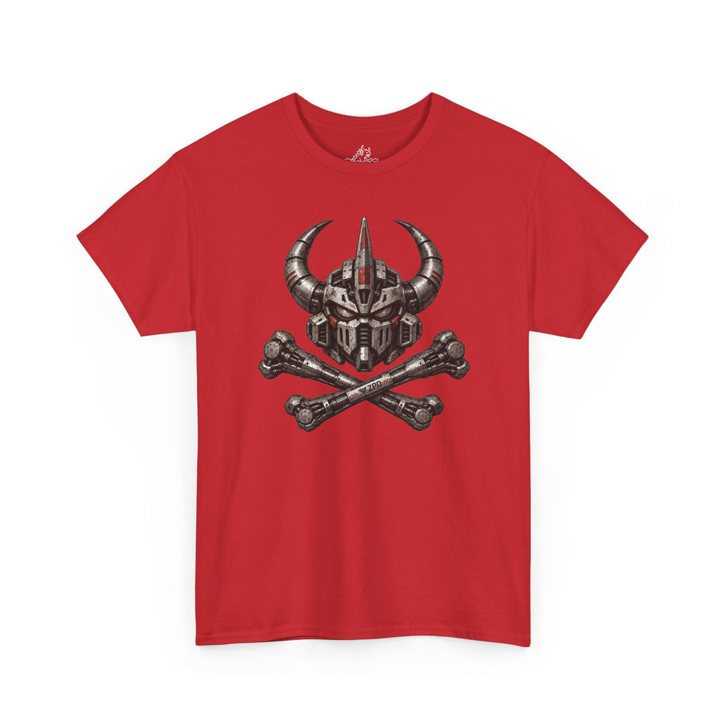 Mecha Skull And Crossbones T-Shirt