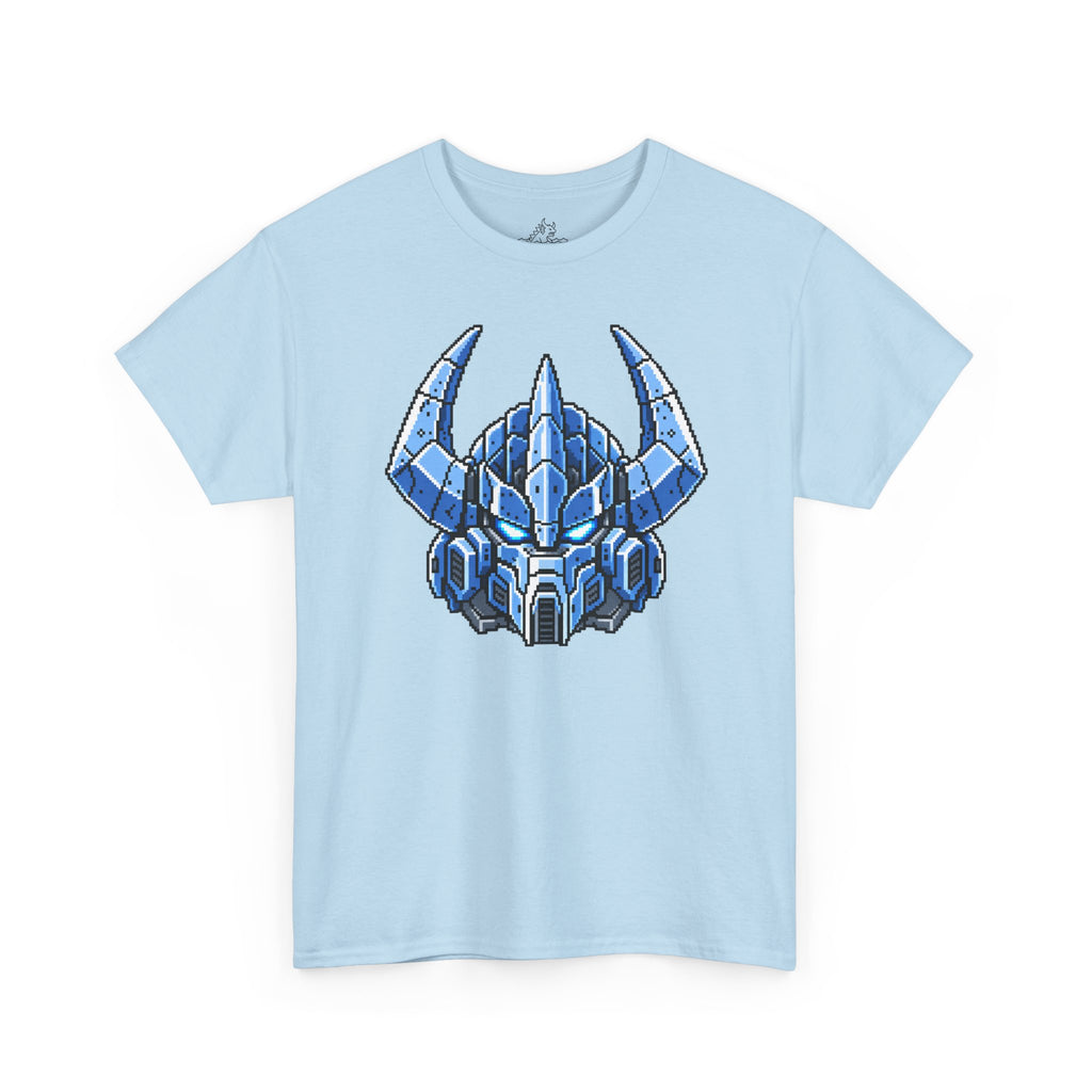 Ironkai's Pixal Art Mecha Helmet T-Shirt