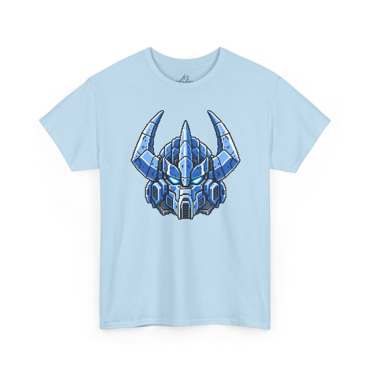 Ironkai's Pixal Art Mecha Helmet T-Shirt