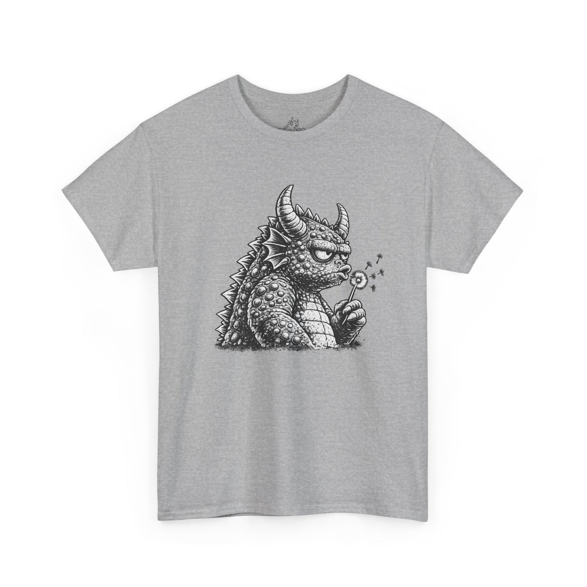 Kaiju Blowing On A Dandelion T-Shirt