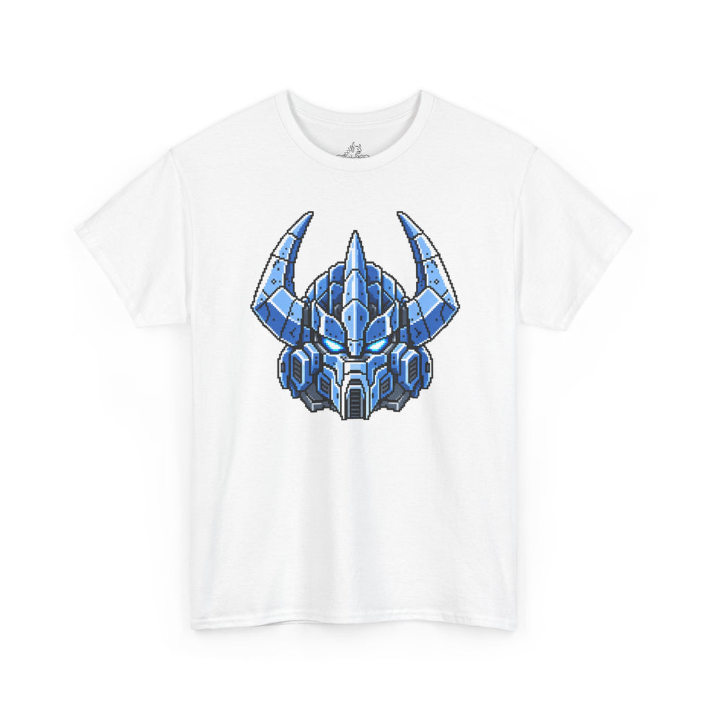 Ironkai's Pixal Art Mecha Helmet T-Shirt