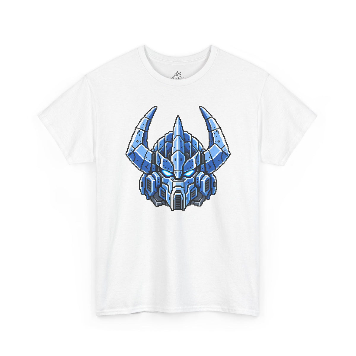 Ironkai's Pixal Art Mecha Helmet T-Shirt
