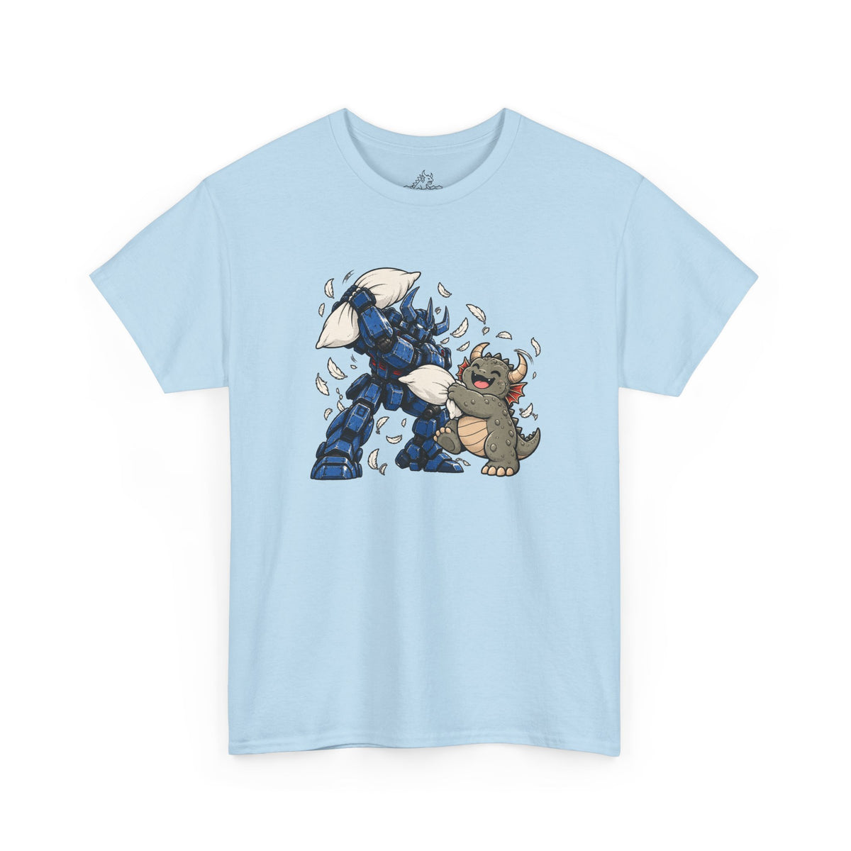 Mecha Vs. Kaiju Pillow Fight T-Shirt