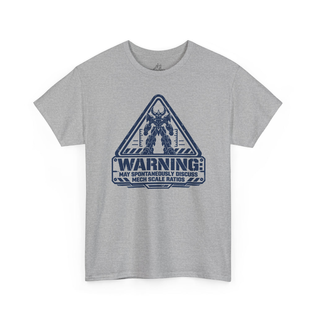 Mecha Scale Warning T-Shirt