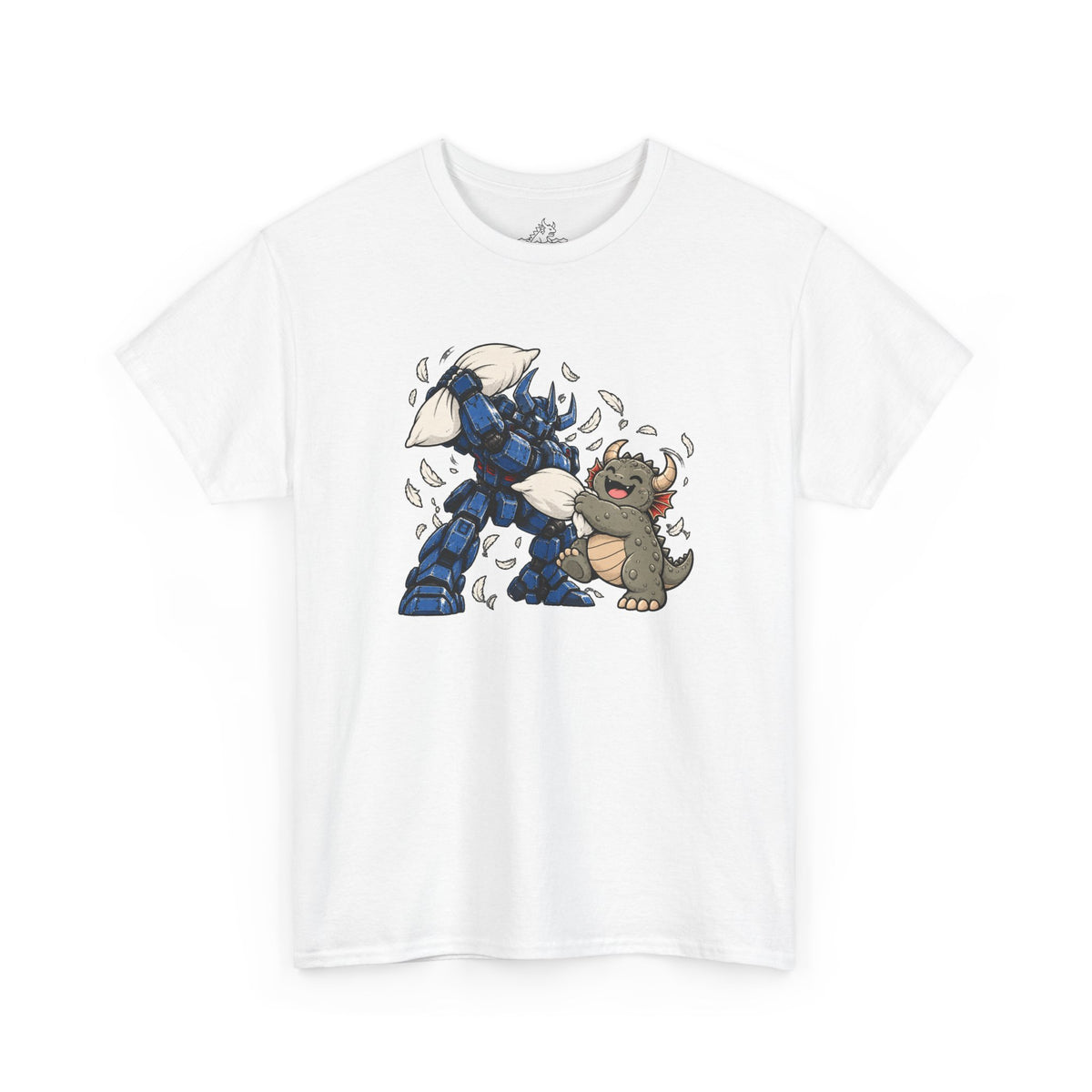 Mecha Vs. Kaiju Pillow Fight T-Shirt