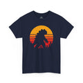 Retro Kaiju Sunset Silhouette T-Shirt