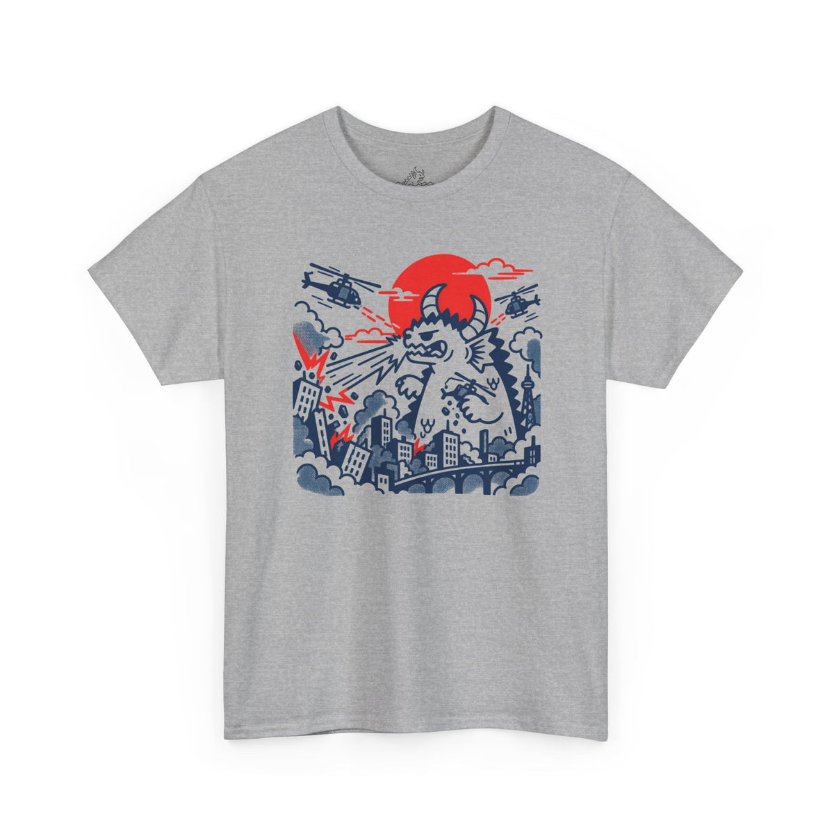 Kaiju Fighting Choppers T-Shirt