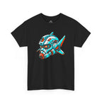 Pixel Art Mecha Helmet T-Shirt