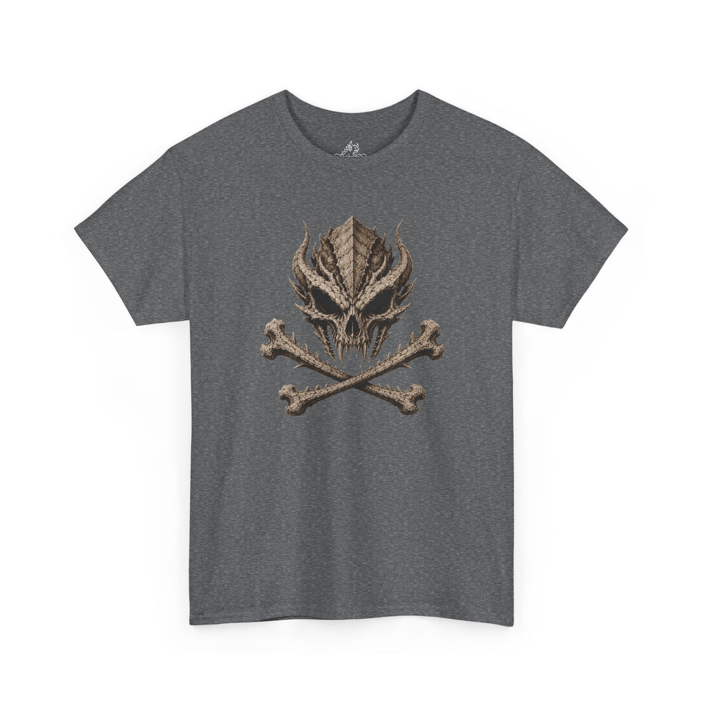 Kaiju Demon Skull and Crossbones T-Shirt