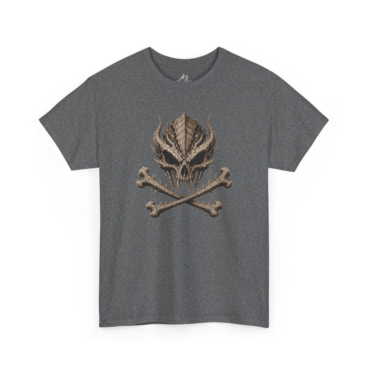 Kaiju Demon Skull and Crossbones T-Shirt