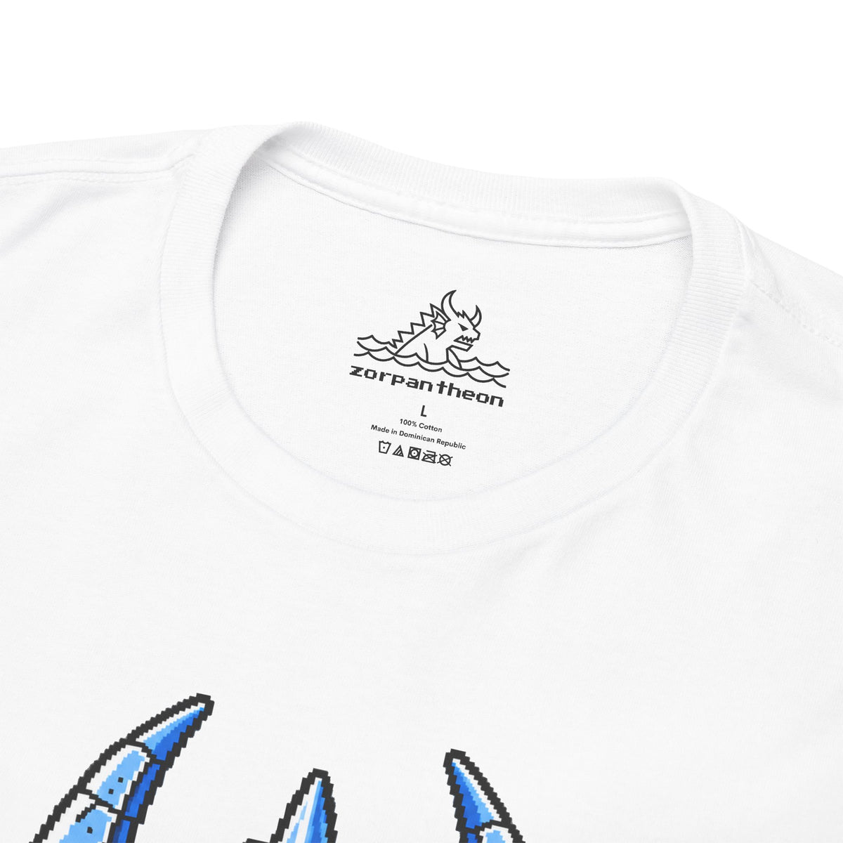 Ironkai Pixel Art Skull And Crossbones T-Shirt