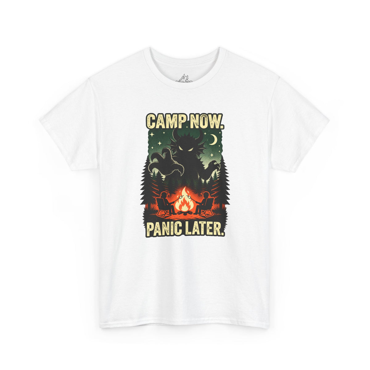Camp Now Panic Later T-Shirt