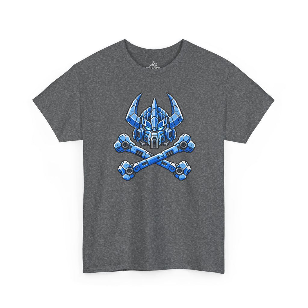 Ironkai Pixel Art Skull And Crossbones T-Shirt