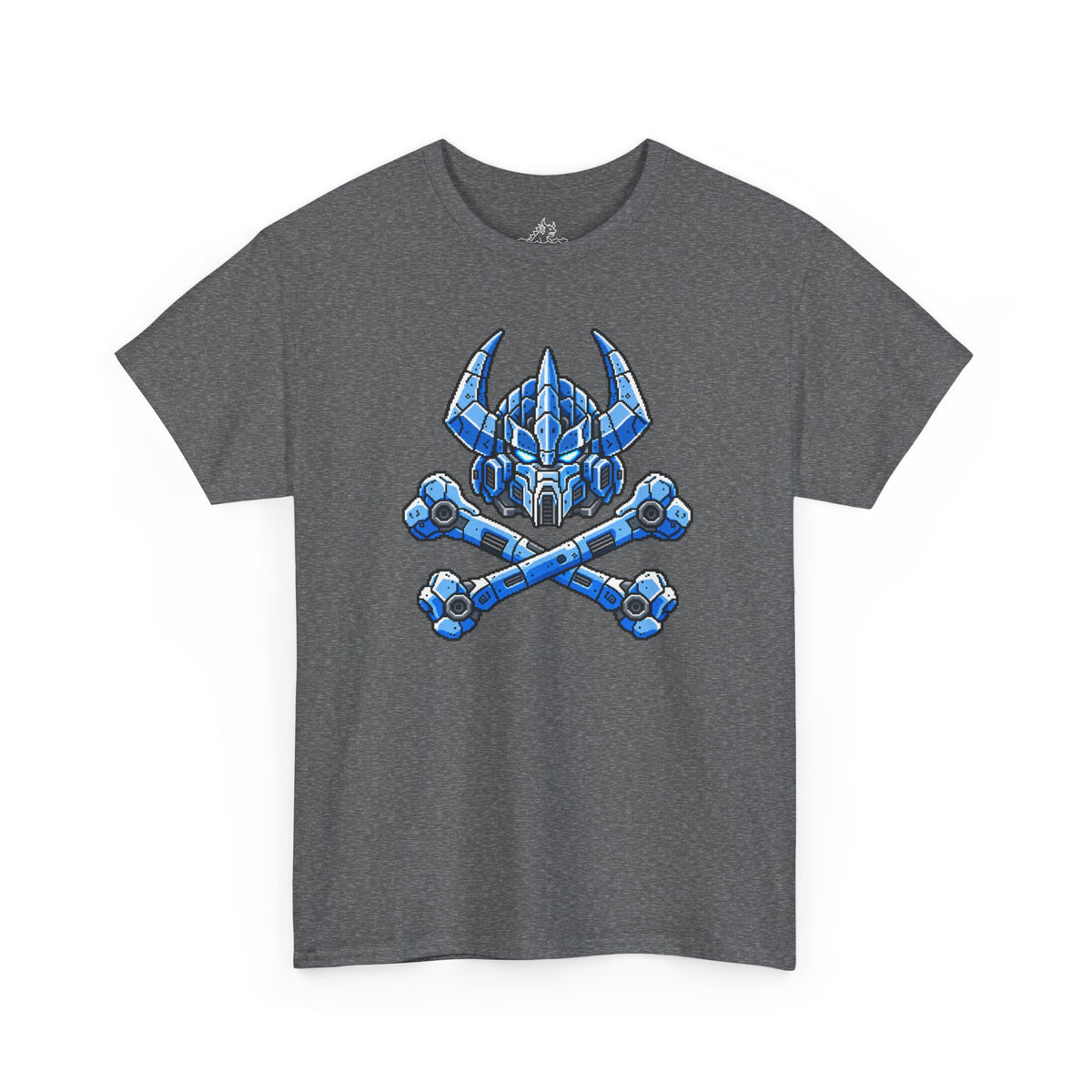 Ironkai Pixel Art Skull And Crossbones T-Shirt