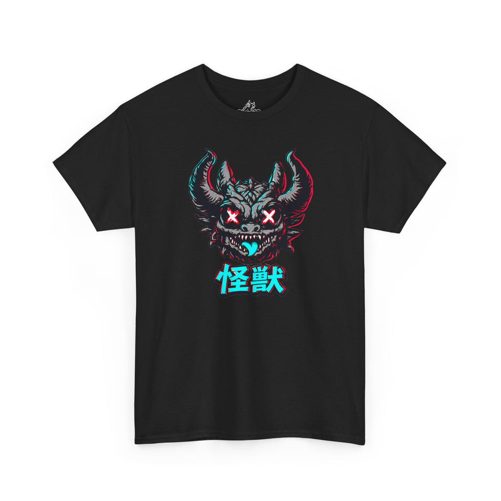 Neon Glitch Kaiju T-Shirt