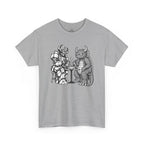 Kaiju And Mecha Eating Noodles T-Shirt