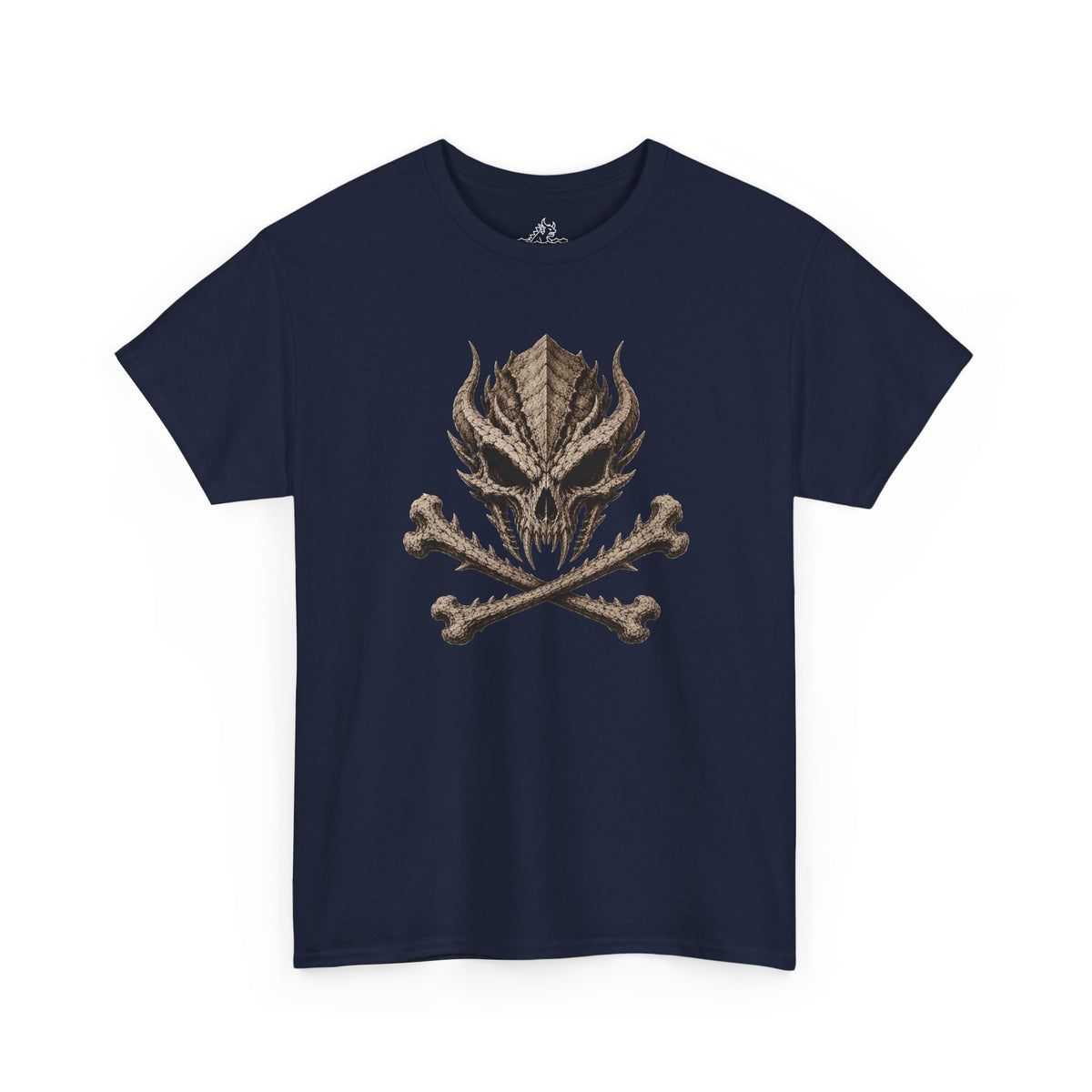 Kaiju Demon Skull and Crossbones T-Shirt