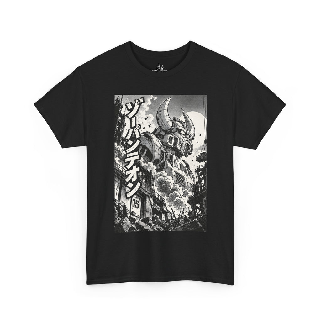 Mecha Overlooking City T-Shirt