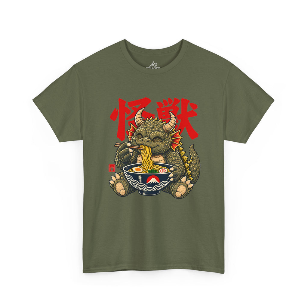 Kaiju Eating Noodles T-Shirt