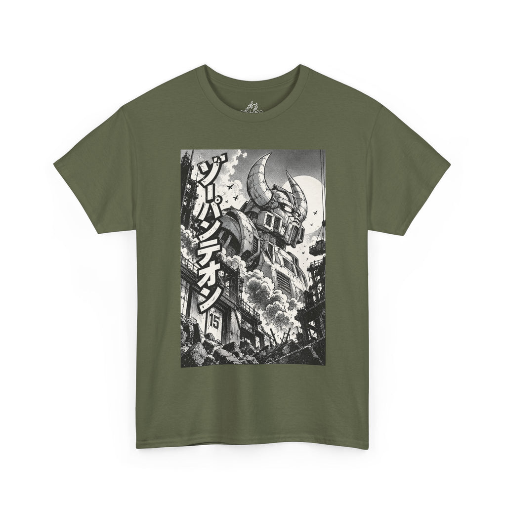 Mecha Overlooking City T-Shirt