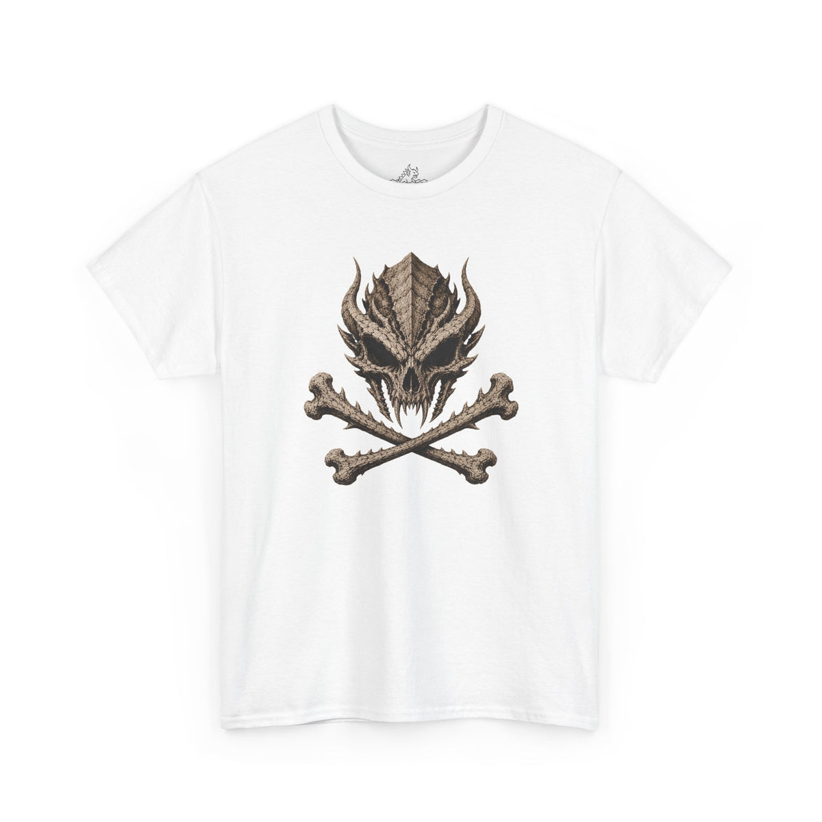 Kaiju Demon Skull and Crossbones T-Shirt