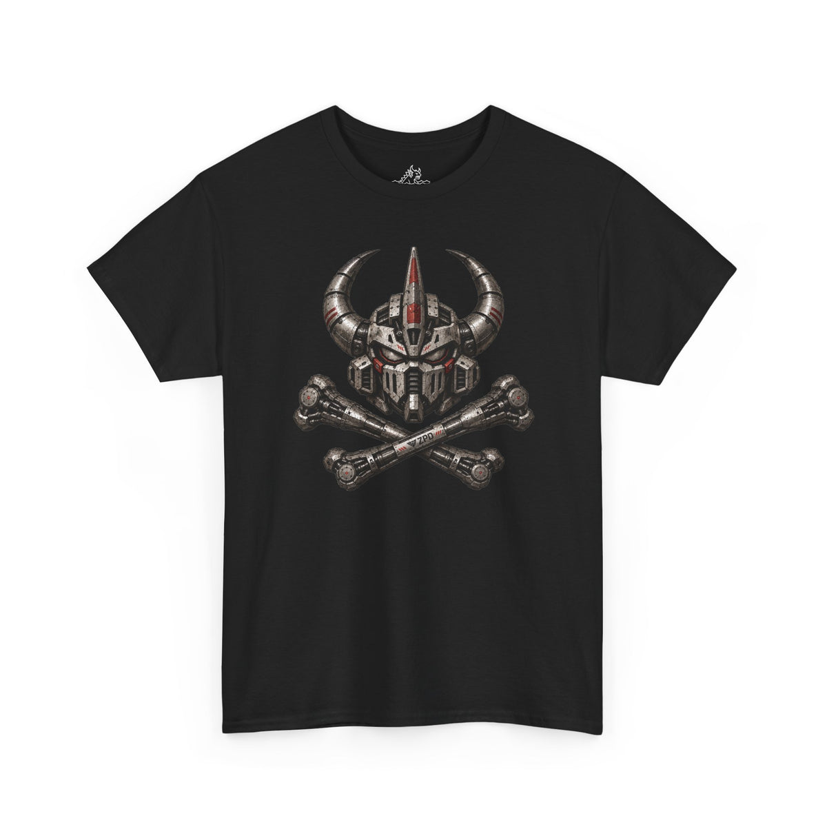 Mecha Skull And Crossbones T-Shirt