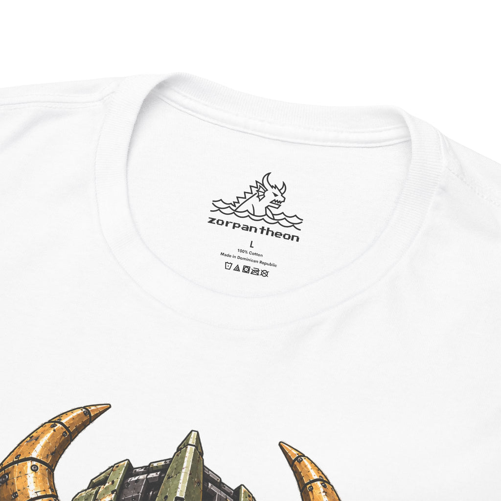Gravemark Mecha Skull And Crossbones T-Shirt