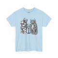 Kaiju And Mecha Eating Noodles T-Shirt