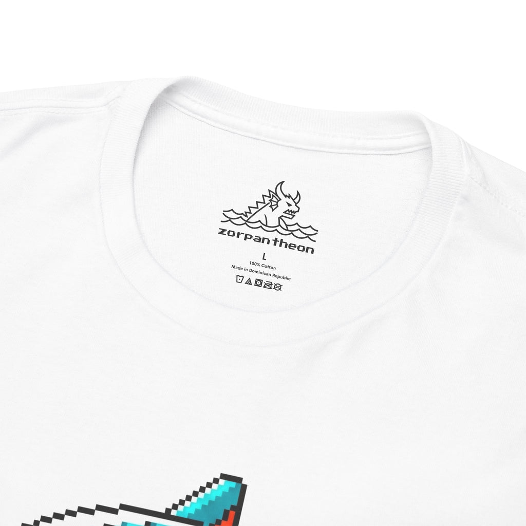 Pixel Art Mecha Helmet T-Shirt