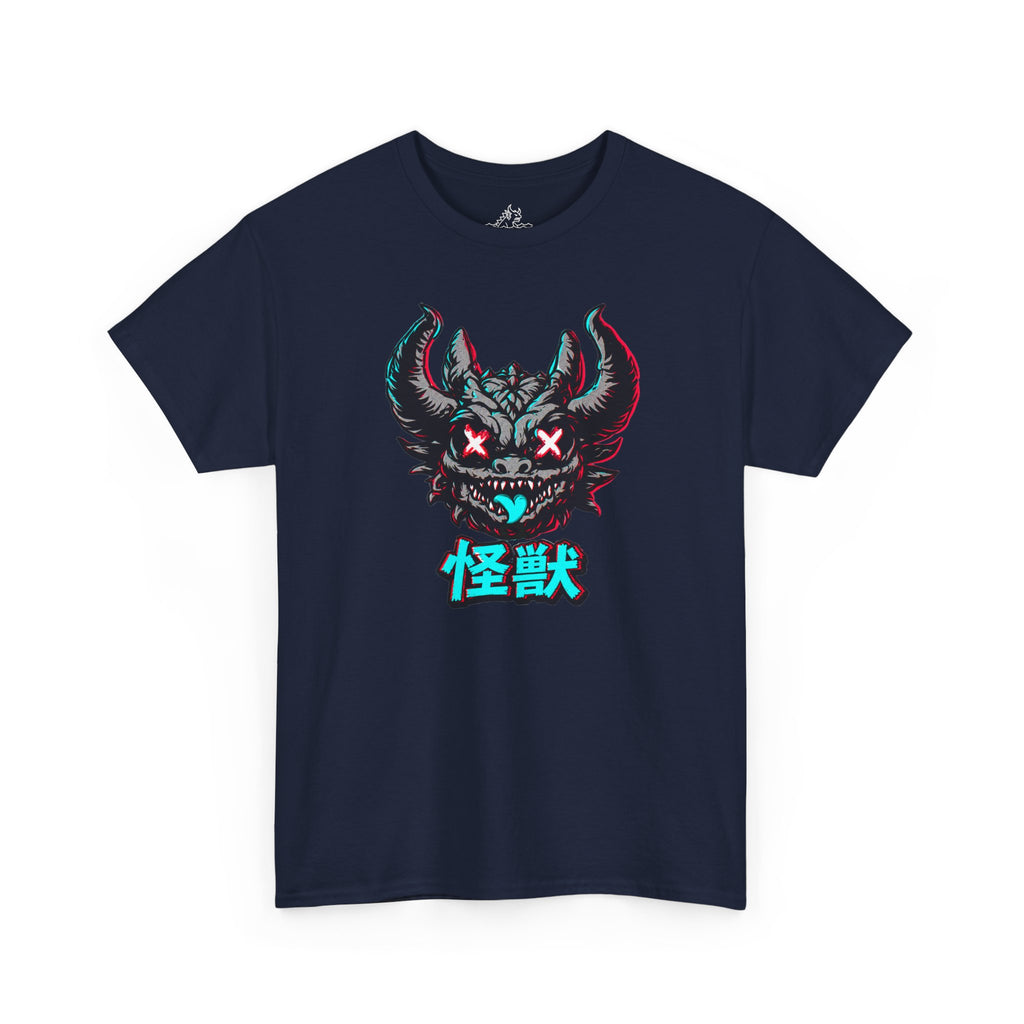 Neon Glitch Kaiju T-Shirt