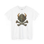 Gravemark Mecha Skull And Crossbones T-Shirt
