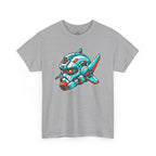 Pixel Art Mecha Helmet T-Shirt