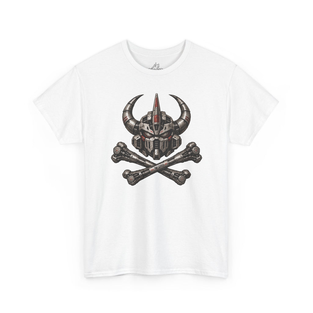Mecha Skull And Crossbones T-Shirt