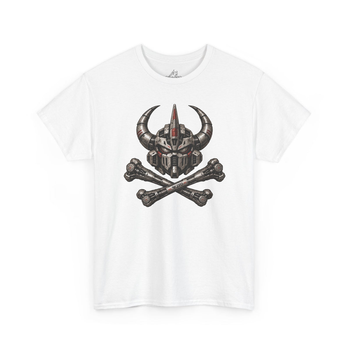 Mecha Skull And Crossbones T-Shirt
