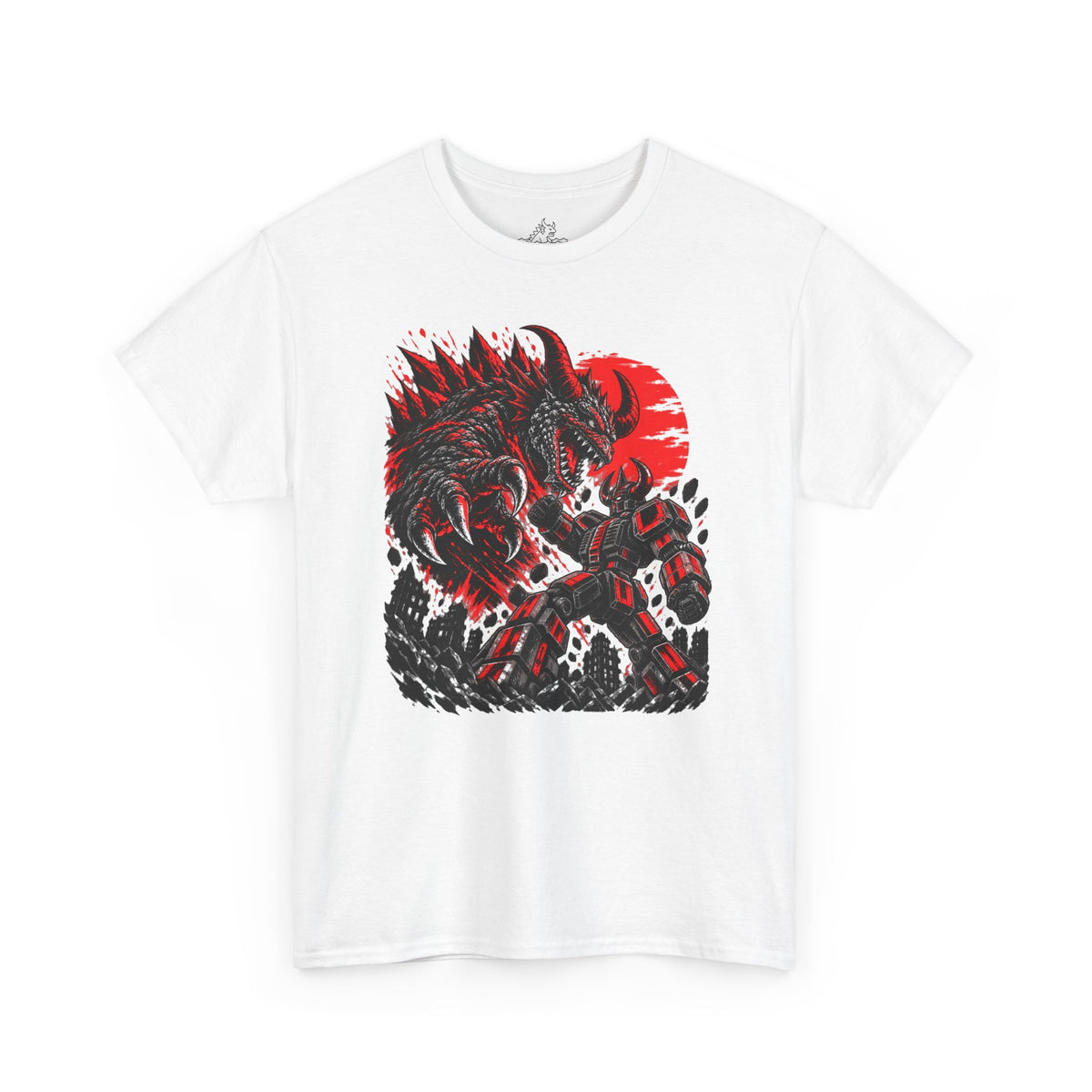 Kaiju Fighting Mecha T-Shirt