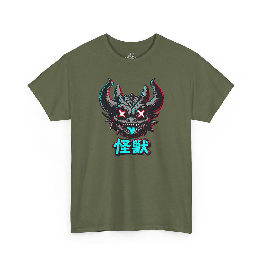 Neon Glitch Kaiju T-Shirt