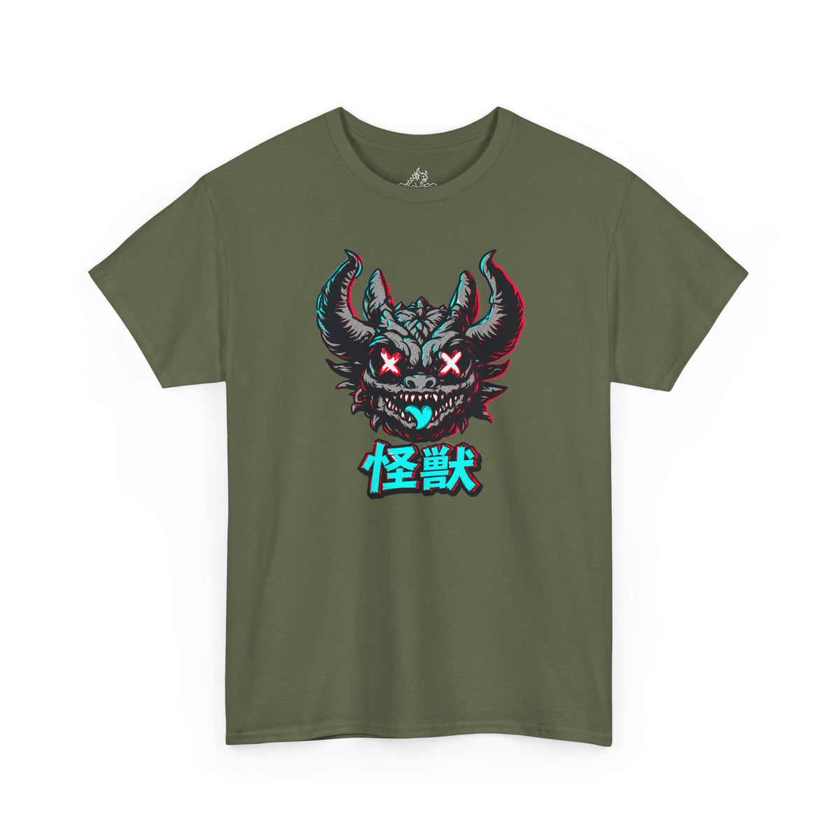 Neon Glitch Kaiju T-Shirt