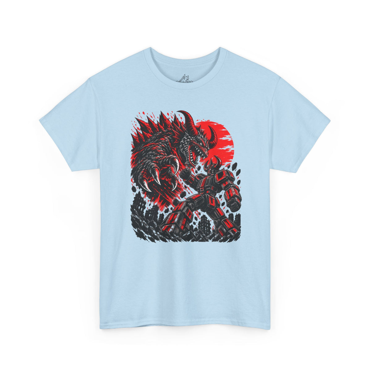 Kaiju Fighting Mecha T-Shirt