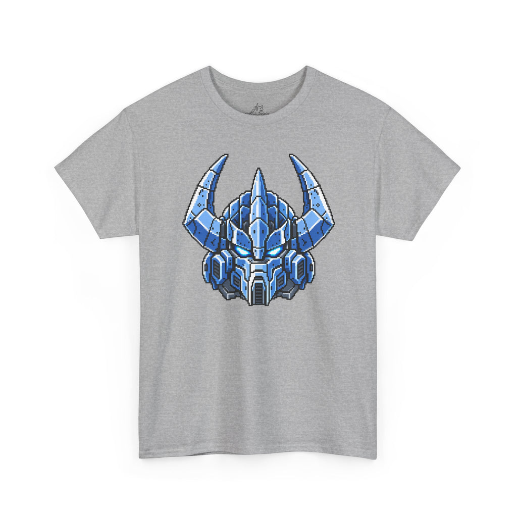 Ironkai's Pixal Art Mecha Helmet T-Shirt