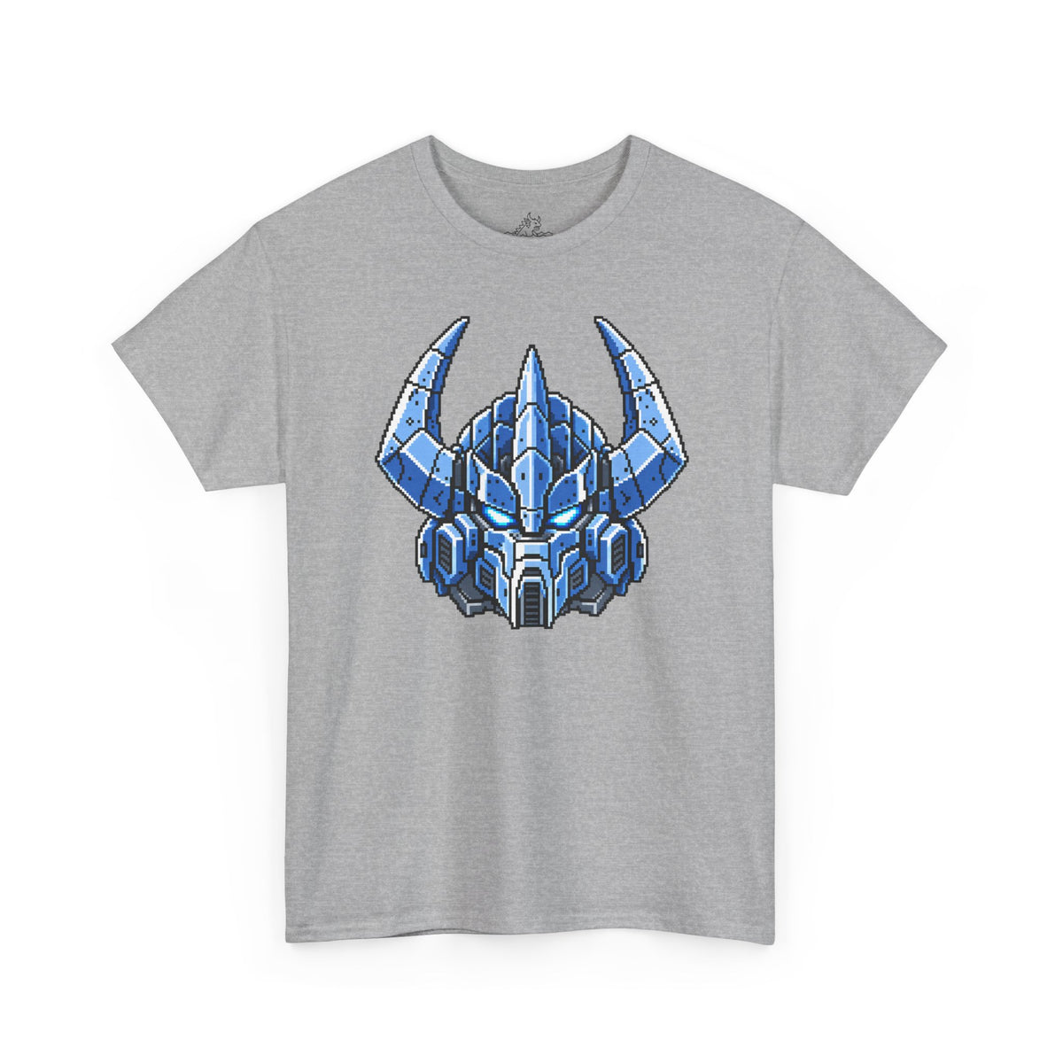 Ironkai's Pixal Art Mecha Helmet T-Shirt