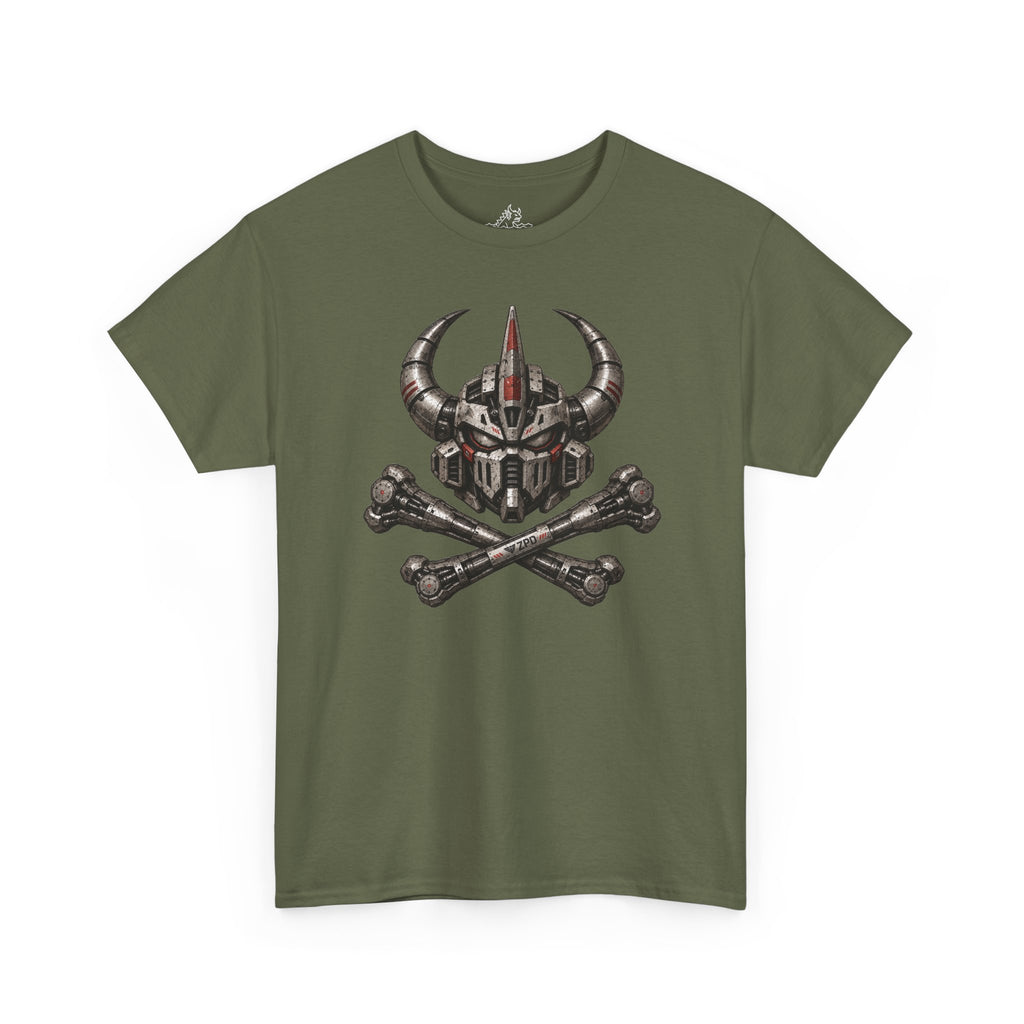 Mecha Skull And Crossbones T-Shirt