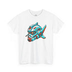 Pixel Art Mecha Helmet T-Shirt