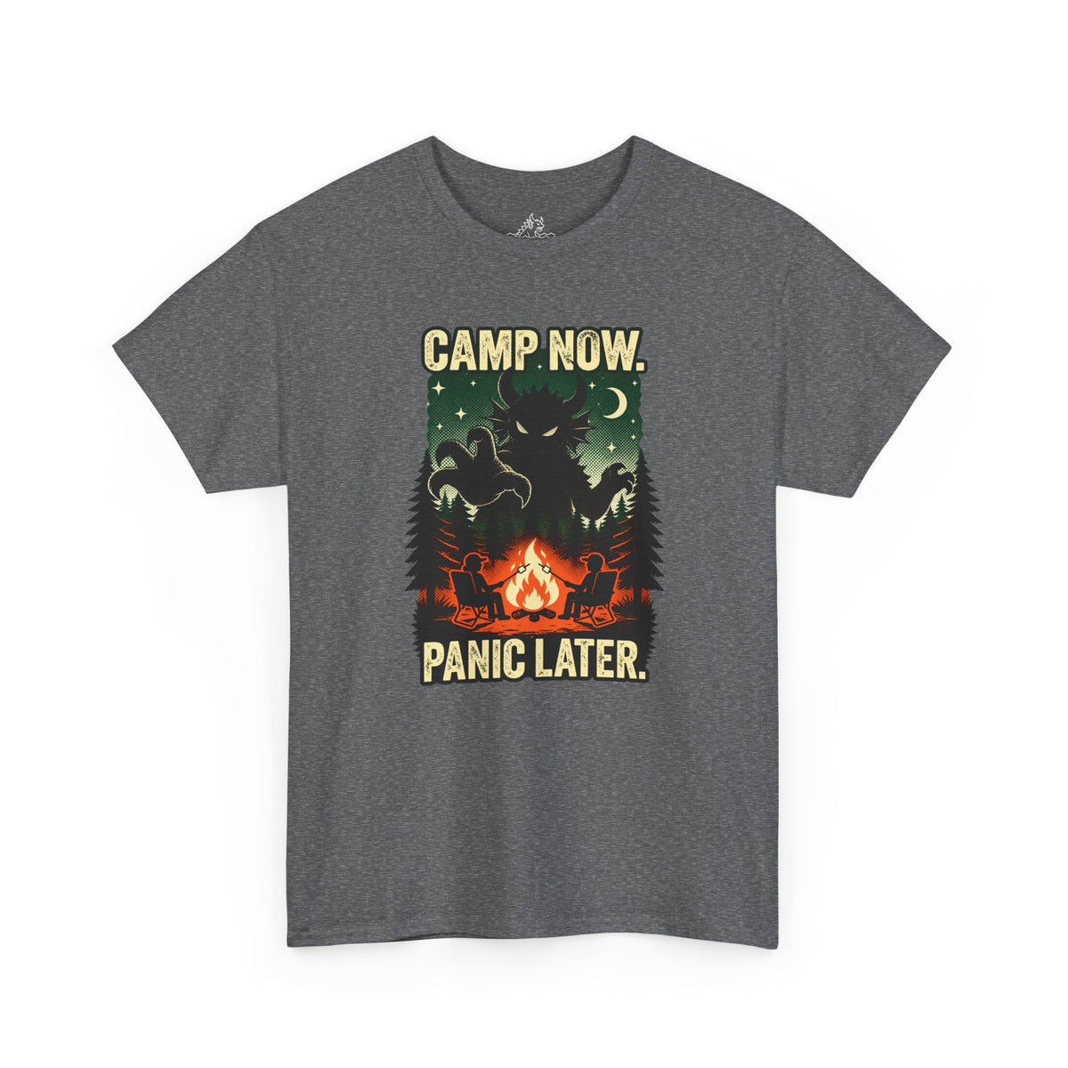 Camp Now Panic Later T-Shirt