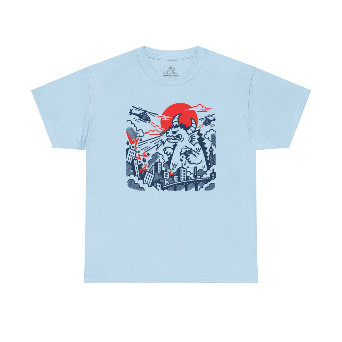 Kaiju Fighting Choppers T-Shirt
