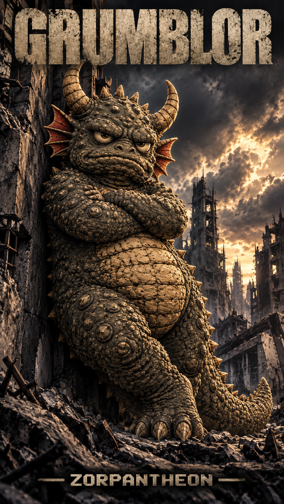 Grumblor - Zorpantheon kaiju